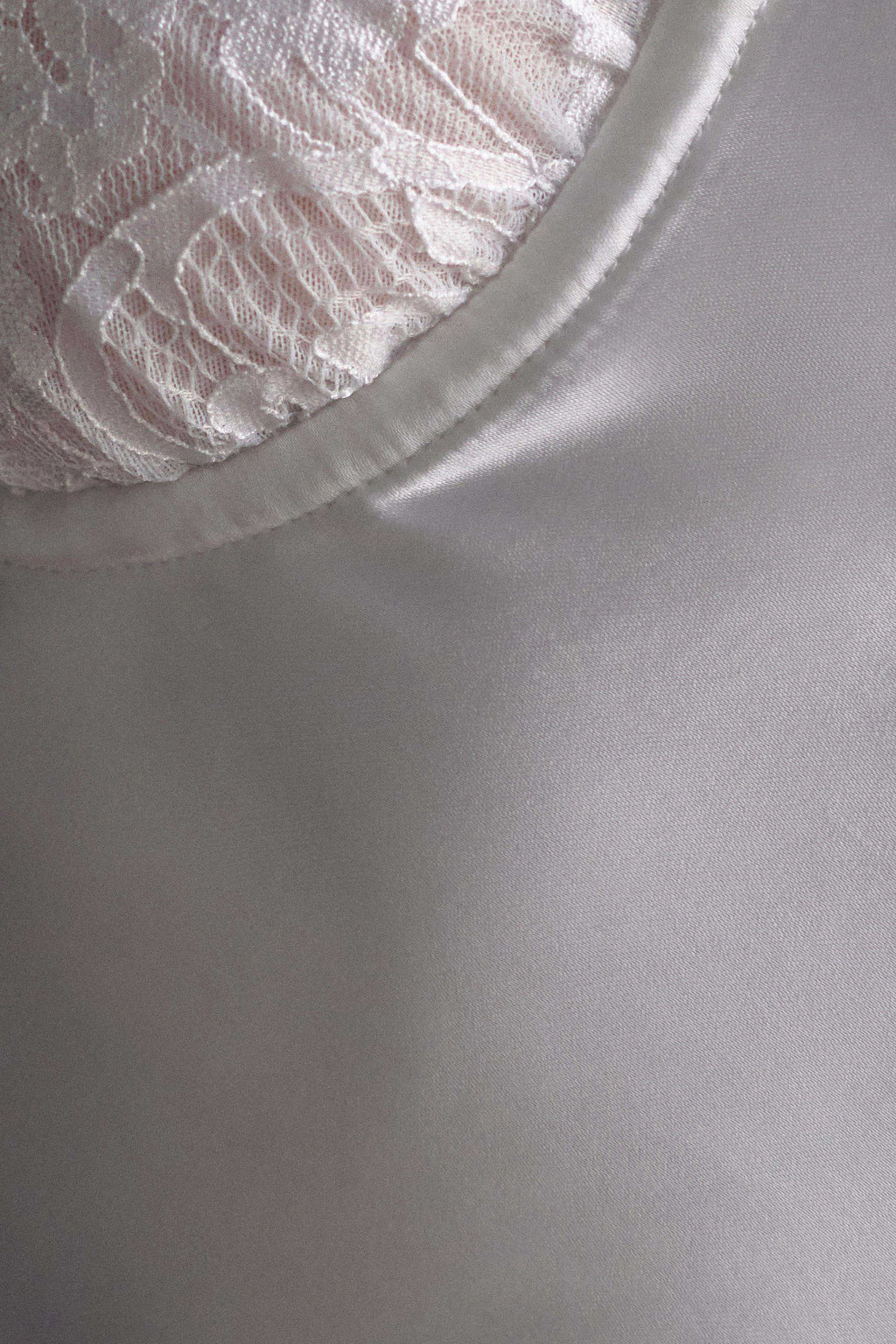 Scarlett Satin Slip Mini Dress - Ivory