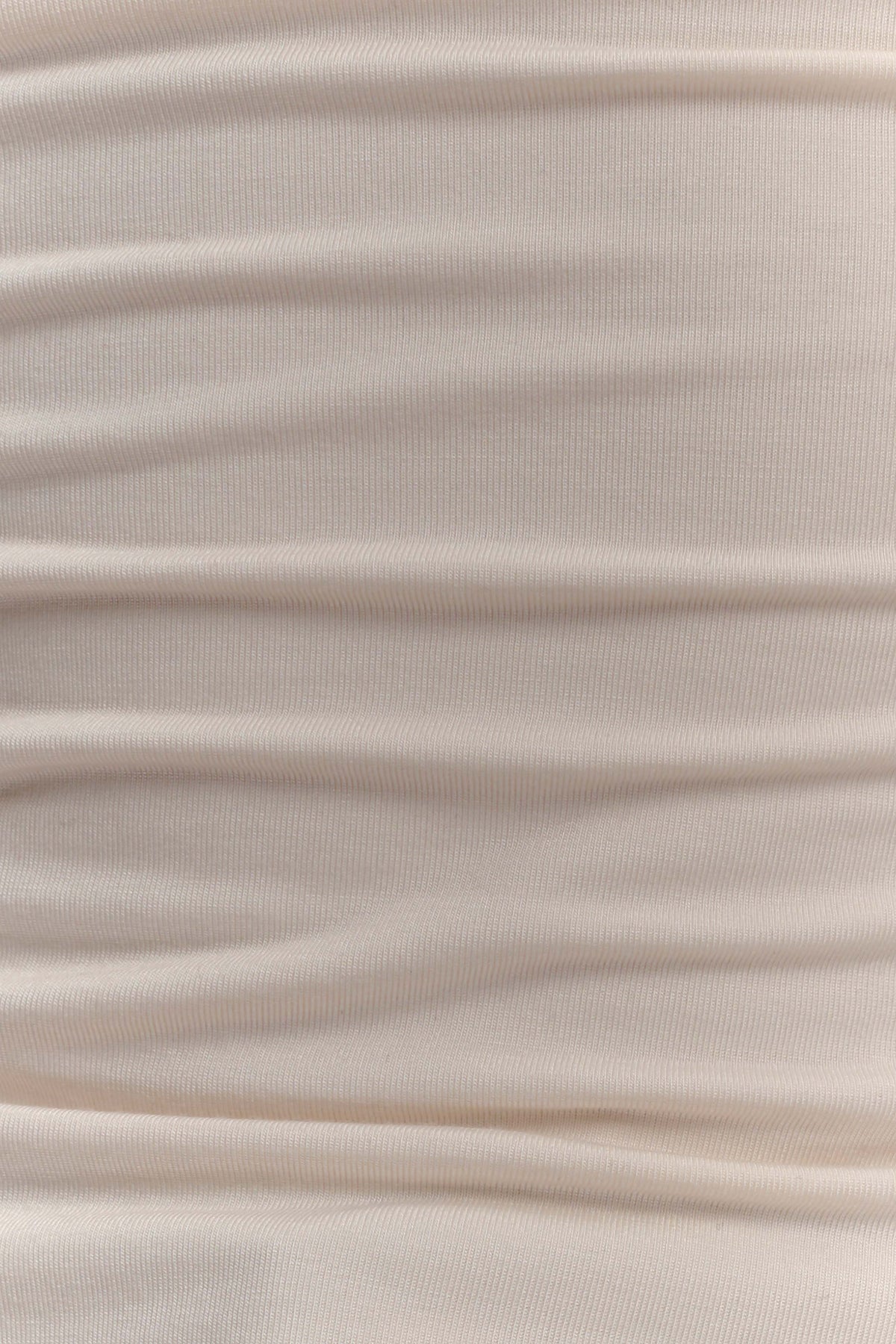 Ember Modal Long Sleeve High Neck Top - Ivory
