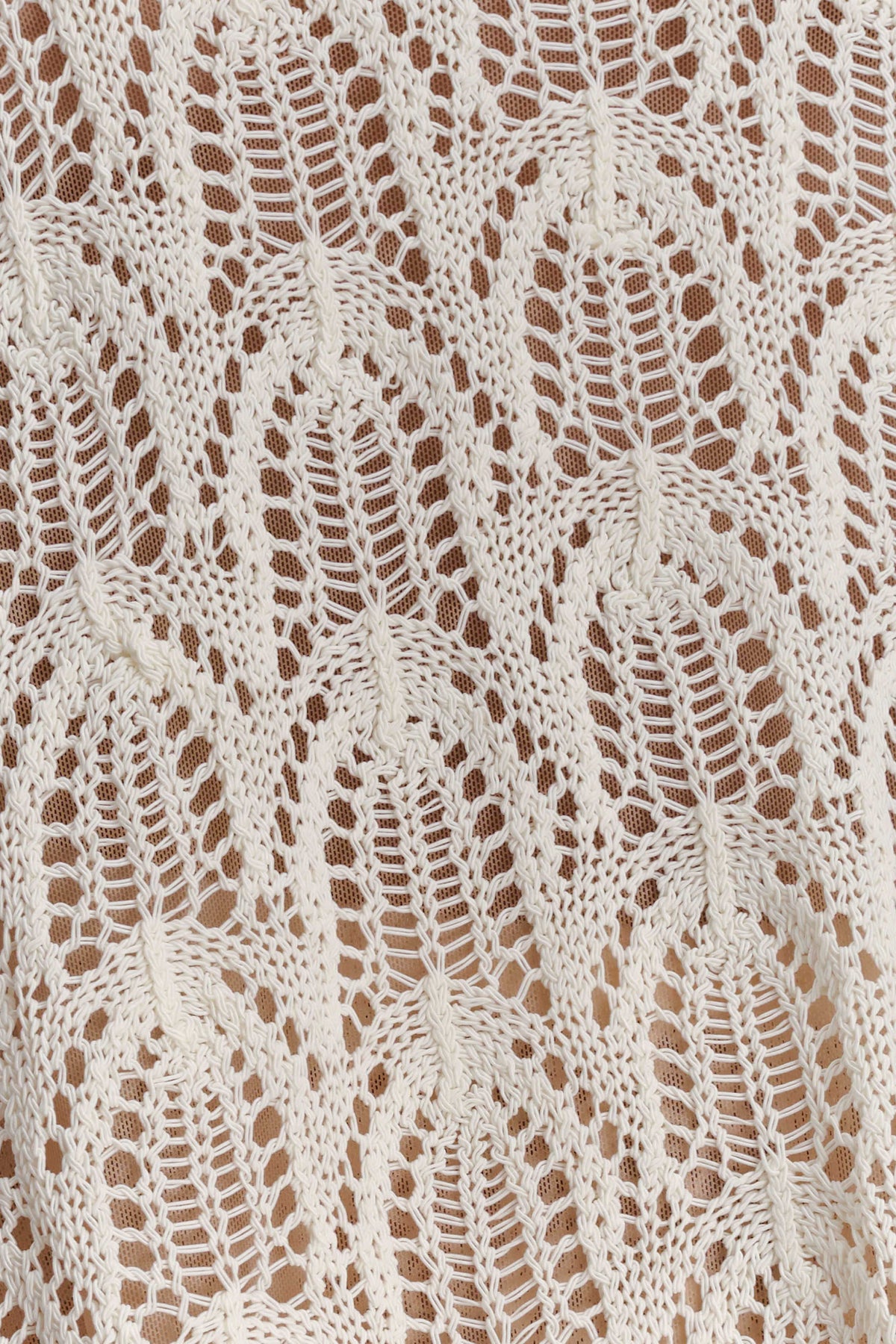 Glinda Crochet Pants - Ivory