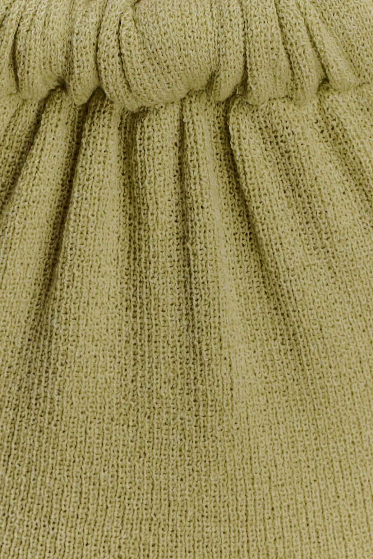 Theresea Halter Knit Maxi Dress - Light Olive