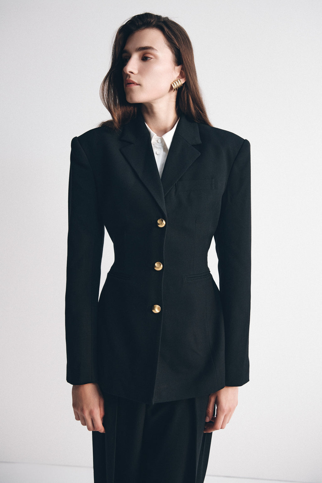 Bellamy Cinched Blazer - Black