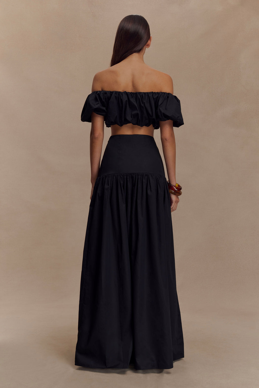 Autumn Maxi Skirt - Black