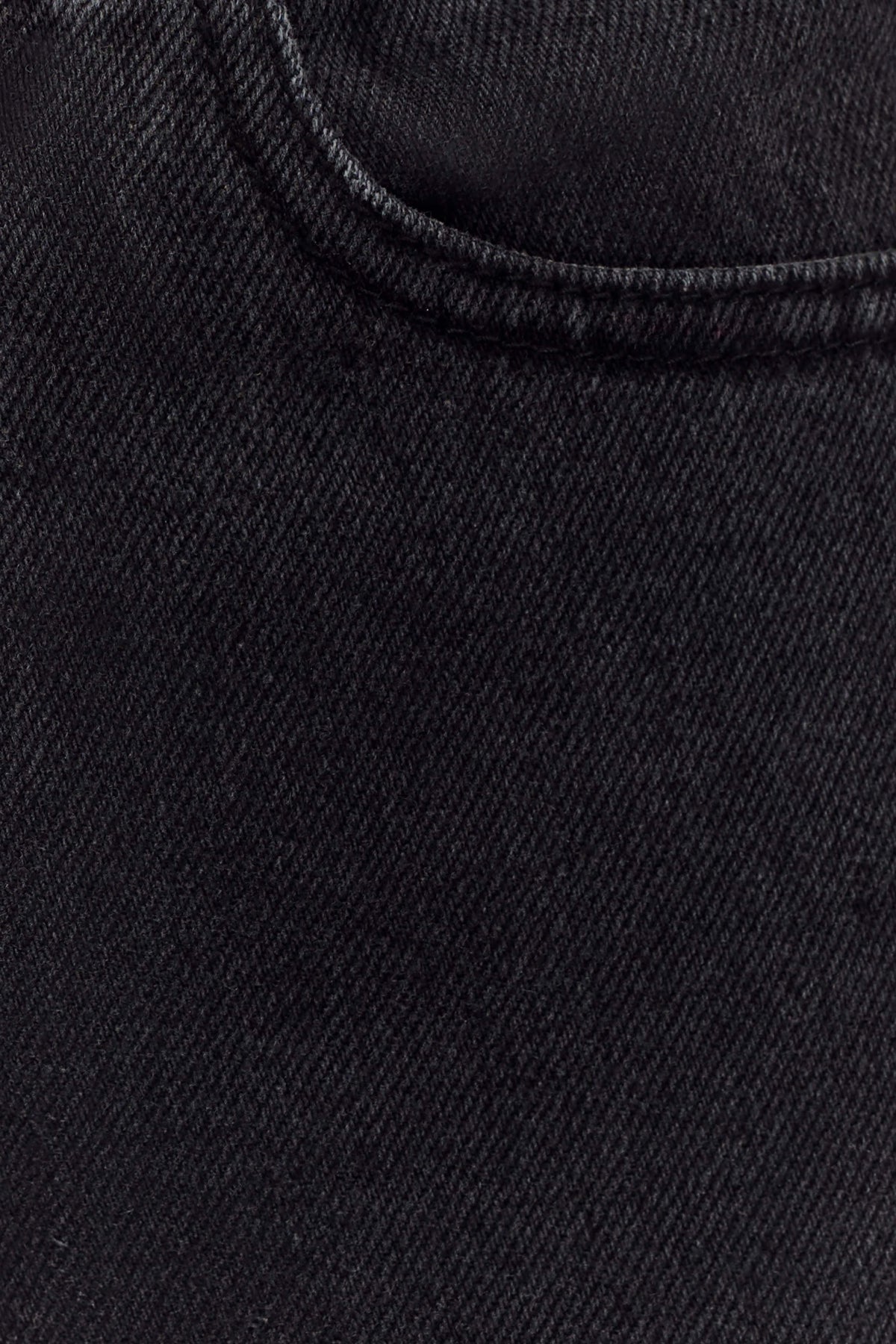 Caitlin Mid Rise Denim Jeans - Washed Black
