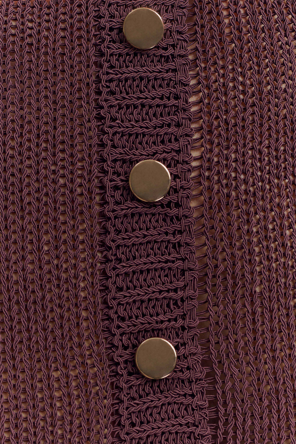 Eleanor Knit Frill Cardigan - Chocolate