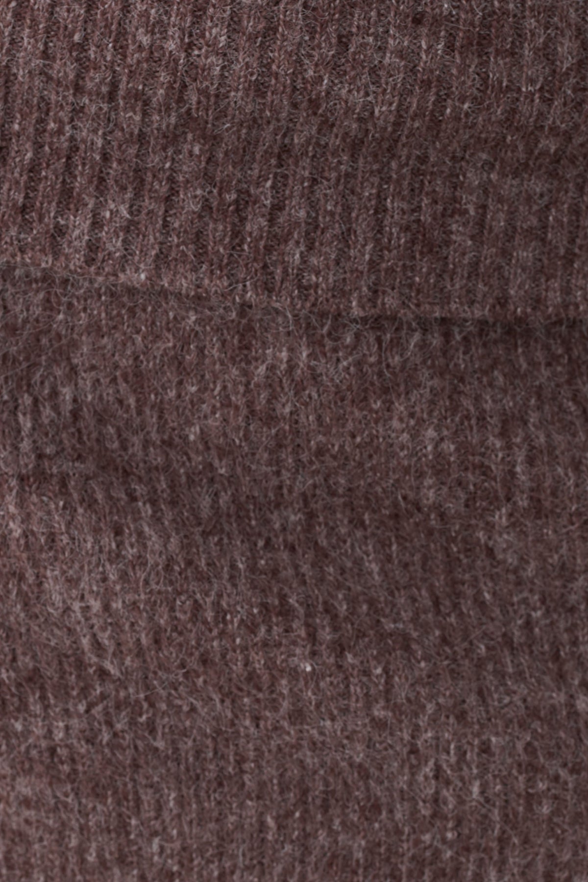 Skylaine Knit Mini Skirt - Brown Marle