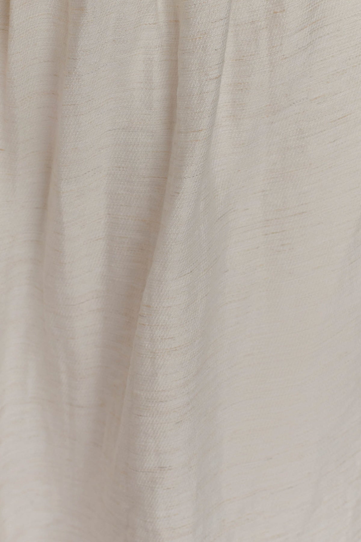 Scottie Gathered Linen Knot Maxi Skirt - Oat Marle