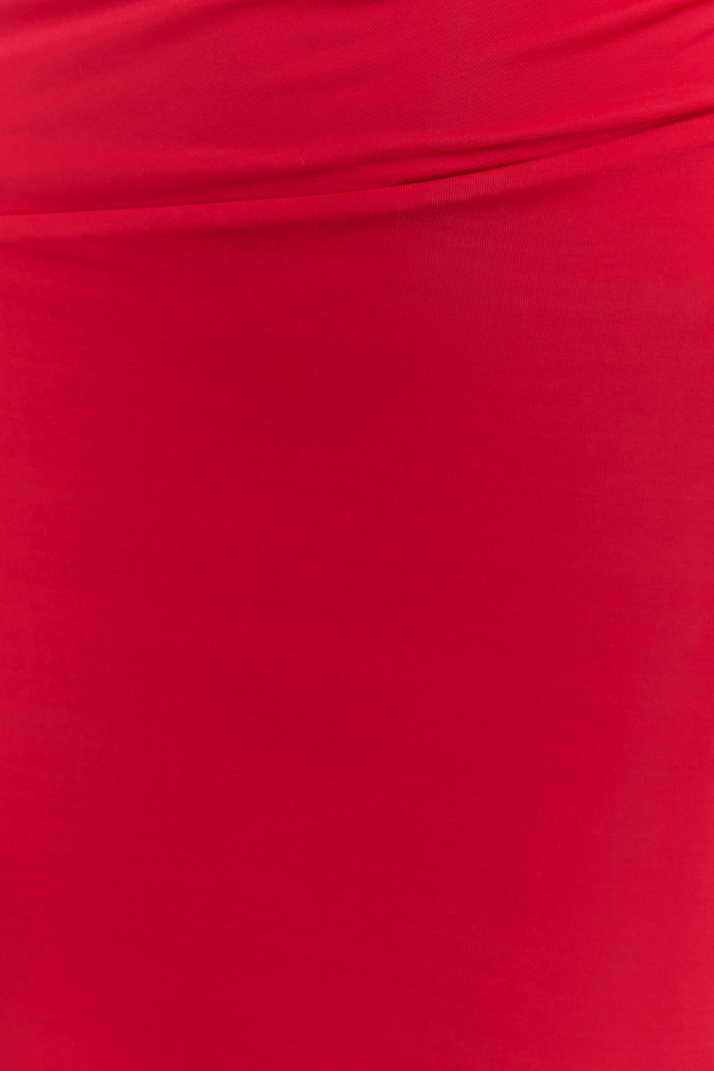 Therese Off Shoulder Ruched Maxi Dress - Red