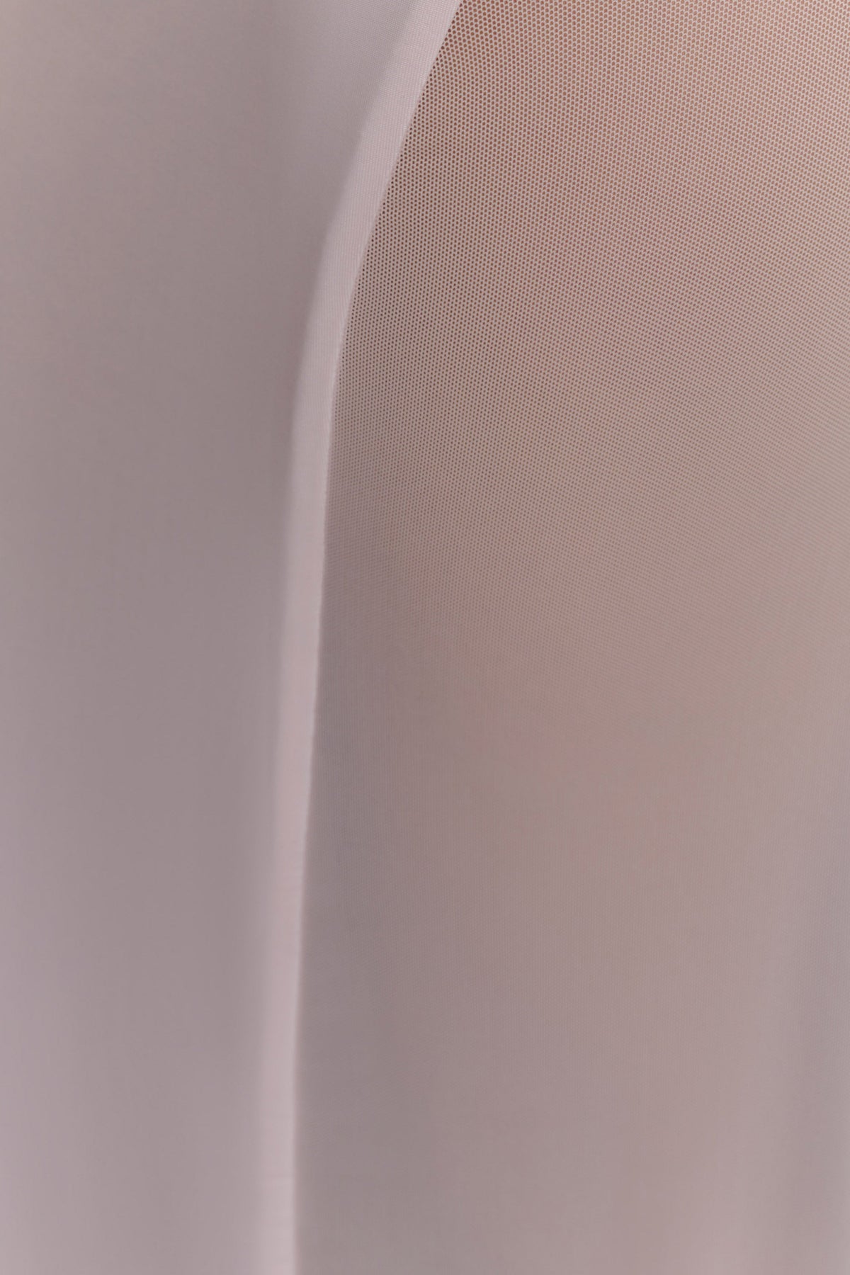 Wyatt Slinky And Mesh Maxi Dress - Pale Pink