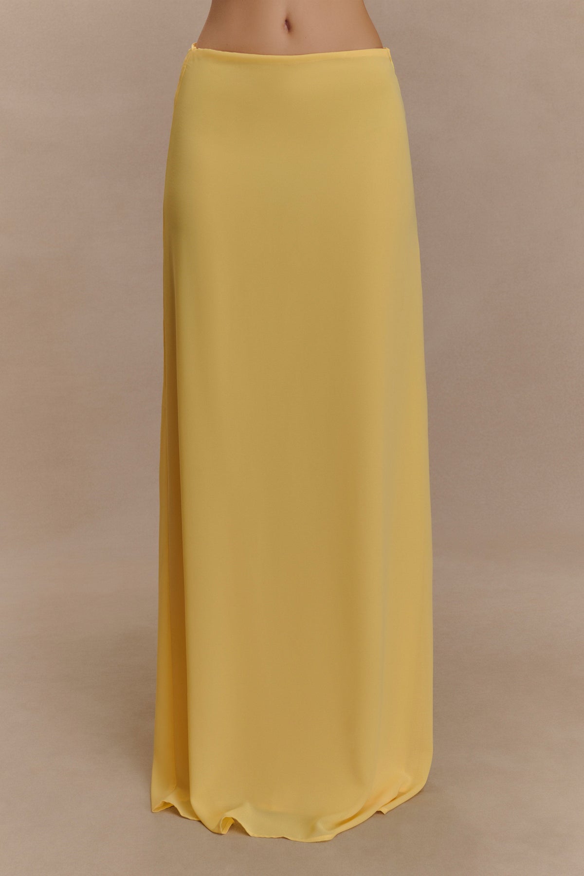Katalina Chiffon Maxi Skirt - Butterscotch
