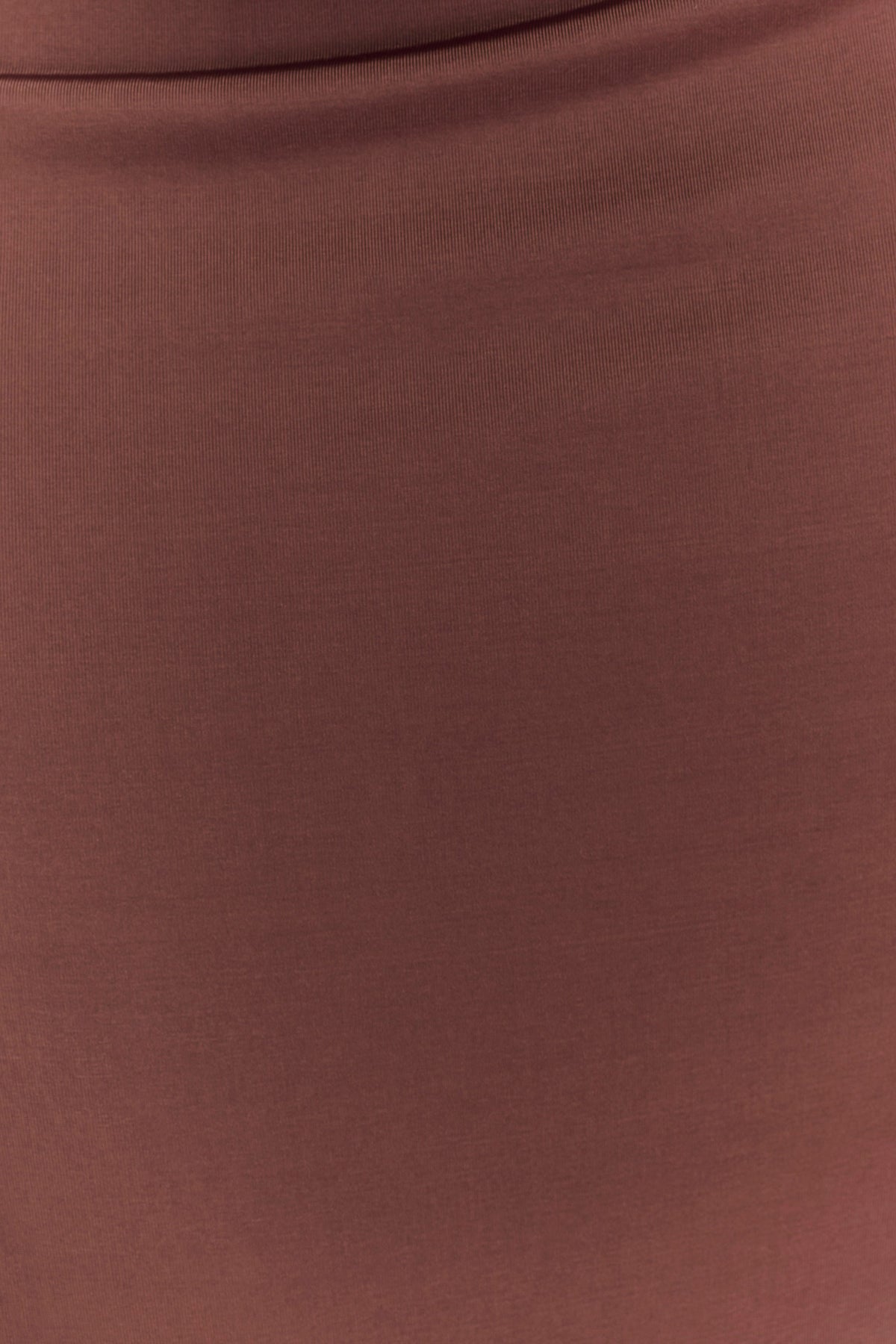 Madison Strapless Slinky Maxi Dress - Chocolate