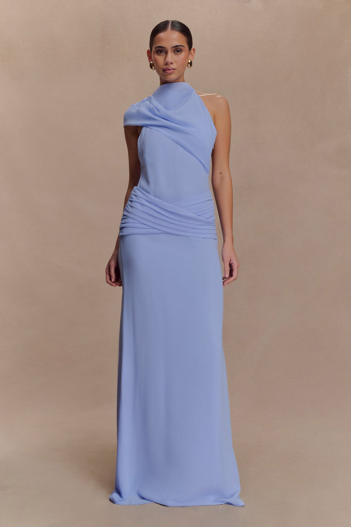 Analia Chiffon Maxi Dress - Lilac