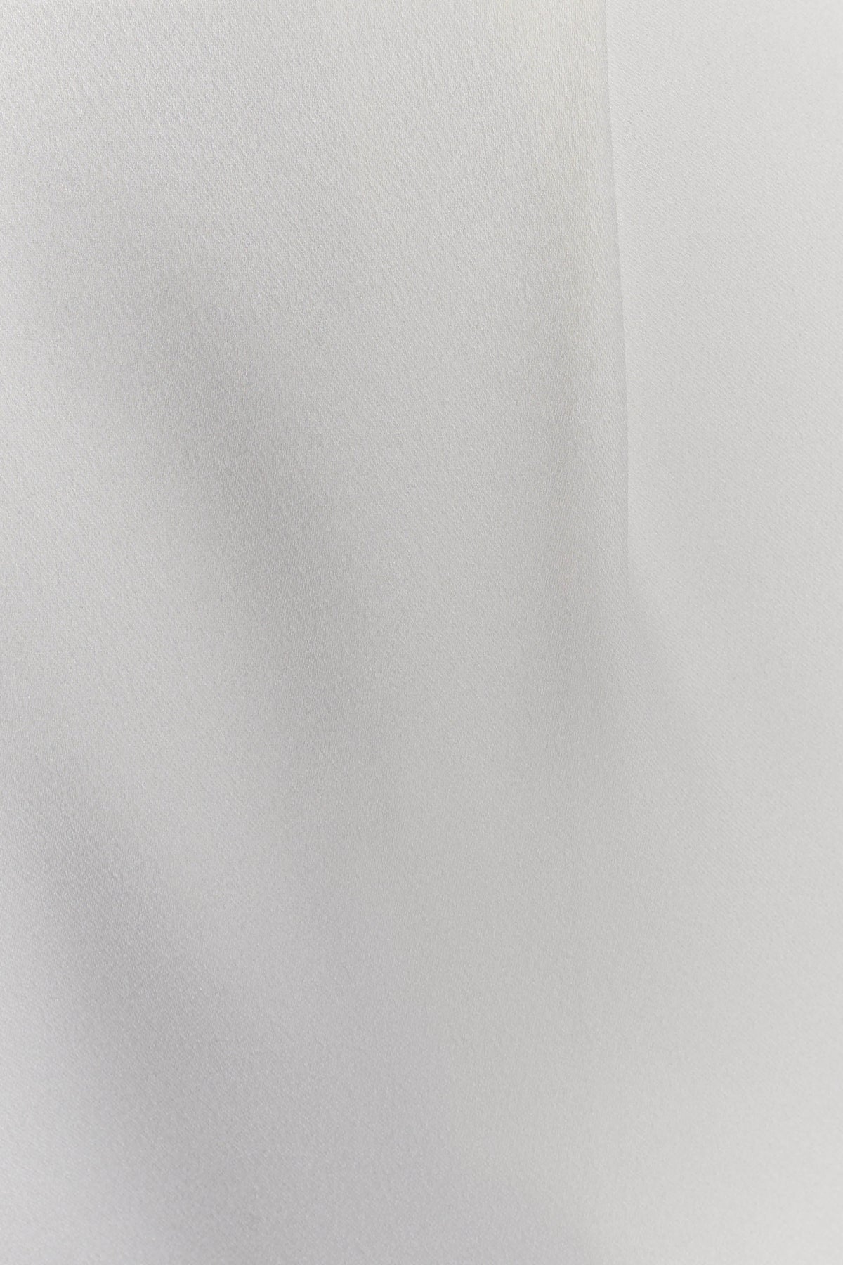 Fatima Satin Straight Leg Pant - White