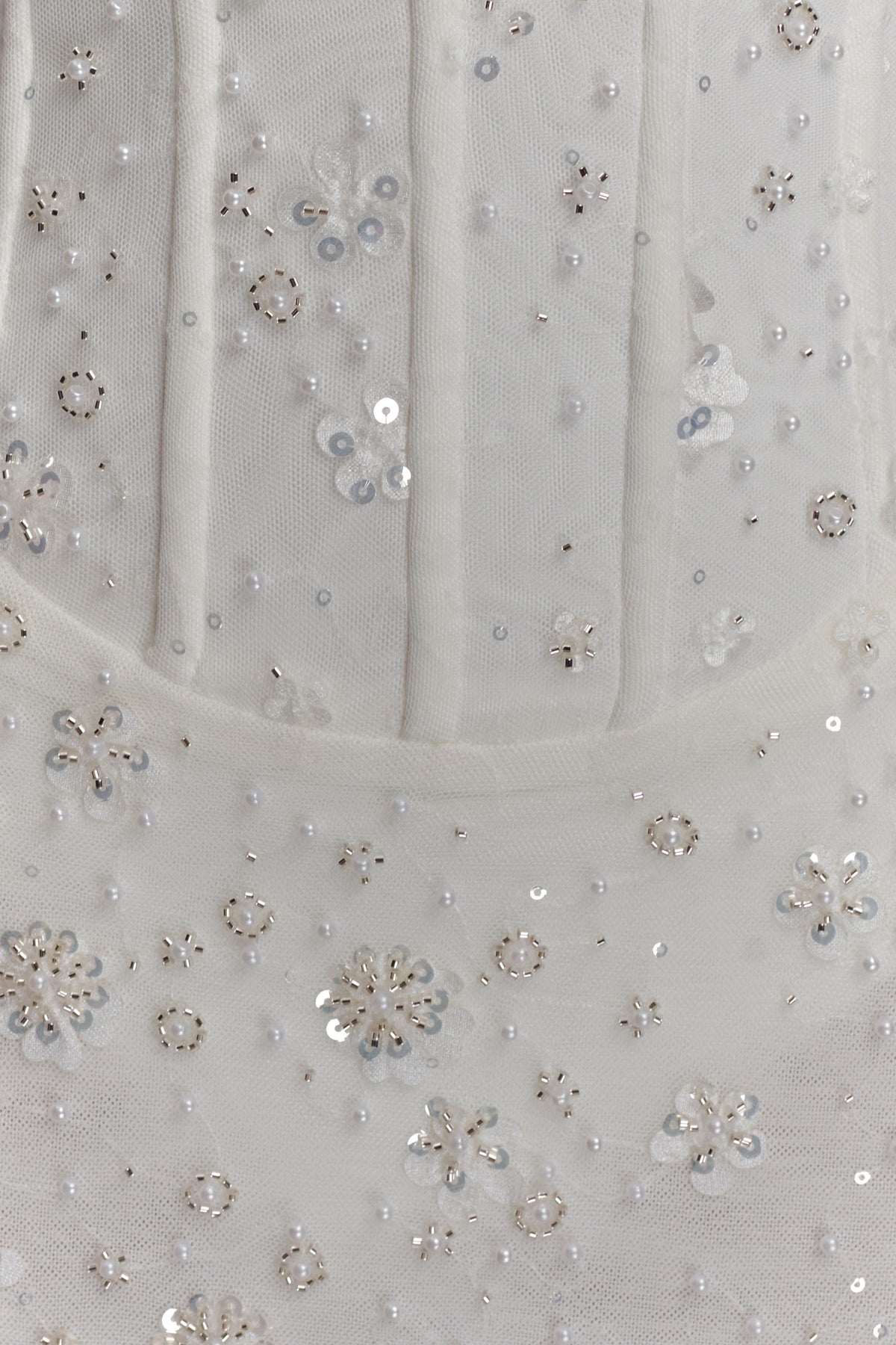 Gemma Strapless Embellished Maxi Dress - Ivory