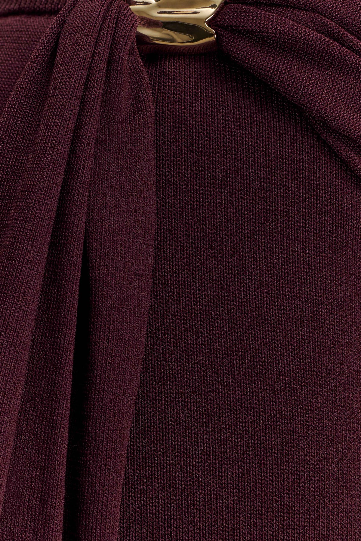 Bowie Low Rise Knit Maxi Skirt - Dark Chocolate