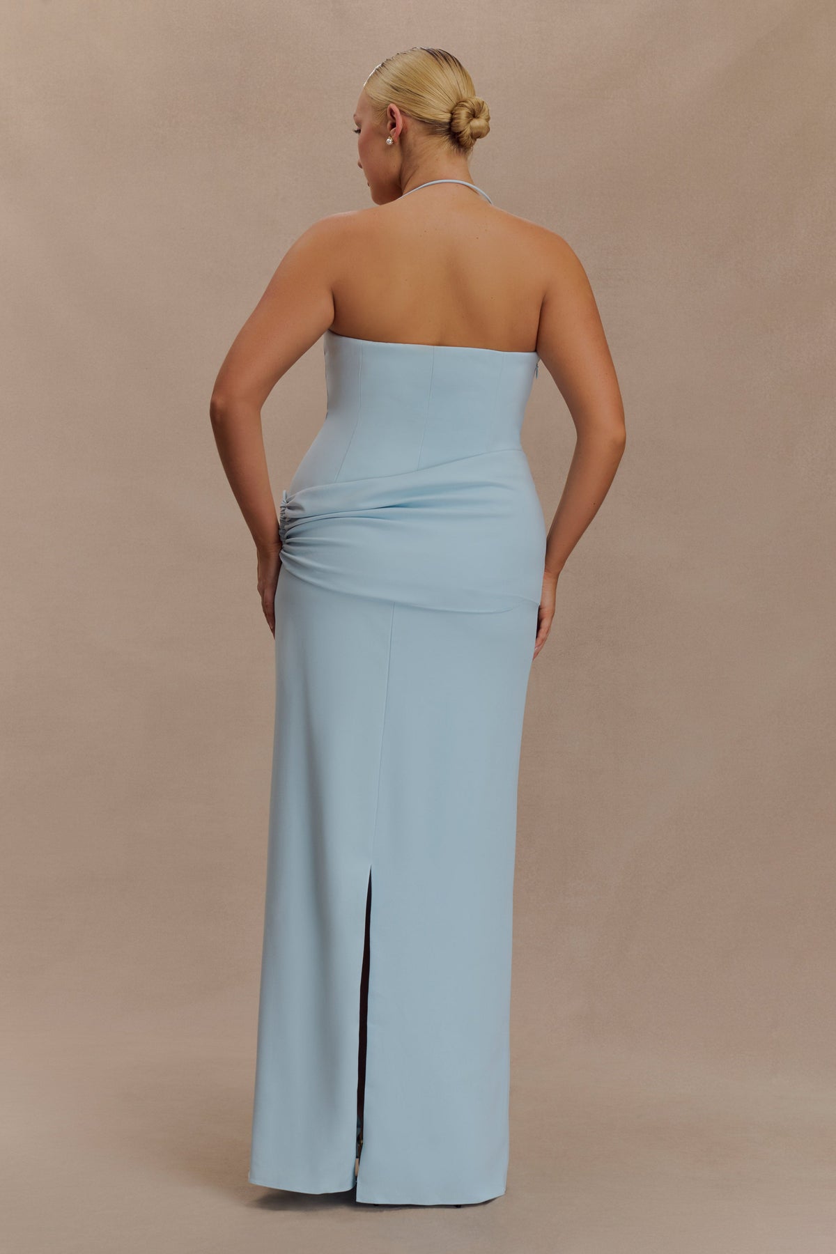 Lalia Teardrop Maxi Dress - Powder Blue