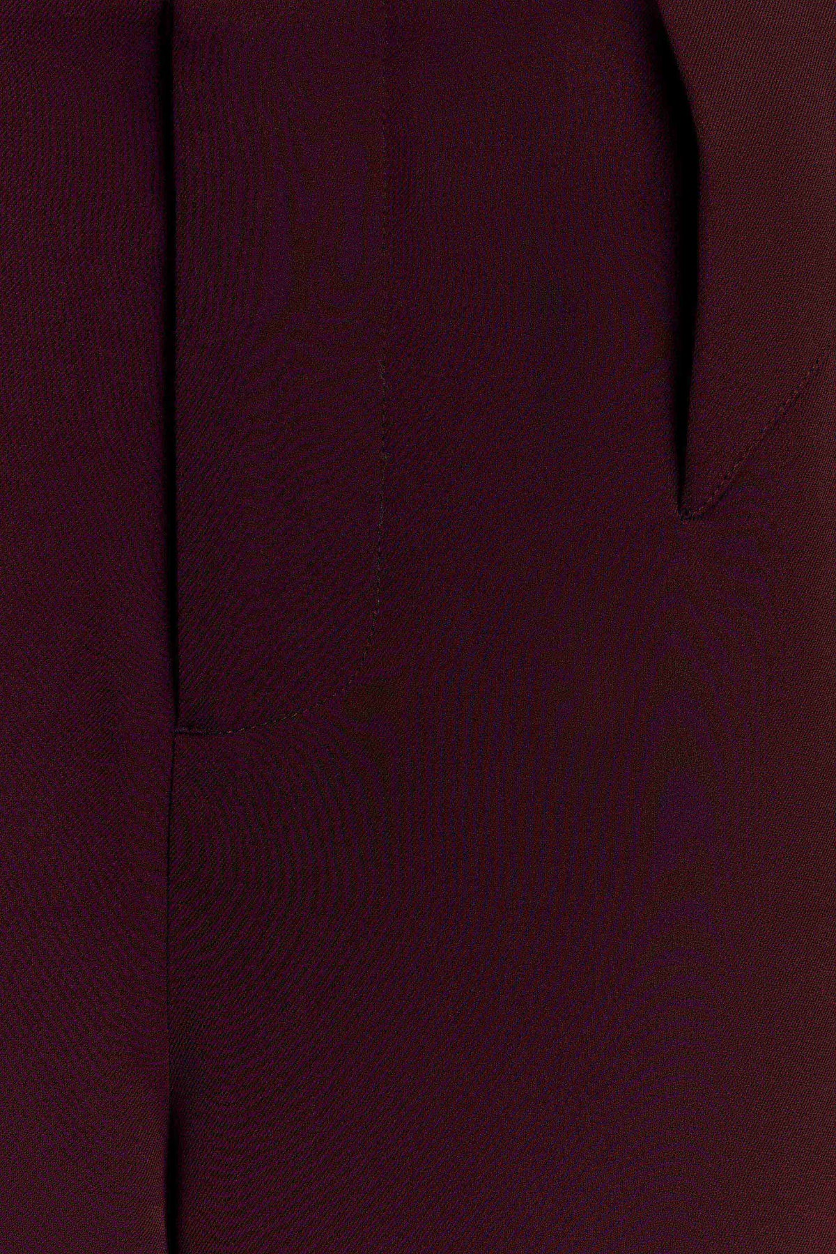 Arlo Wide Leg Suiting Trouser - Mahogany