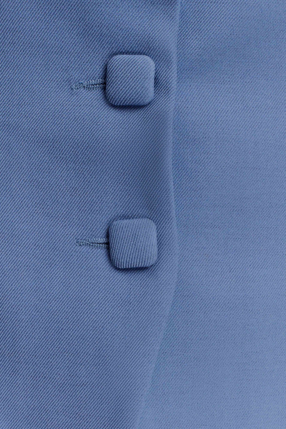 Christel Suiting Fitted Blazer - Ocean Blue