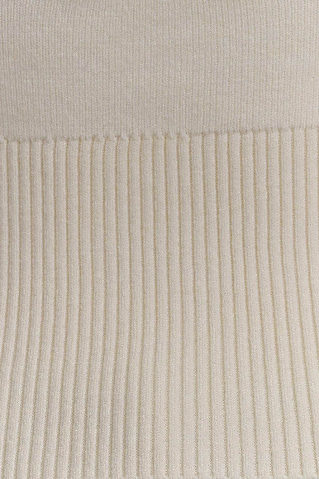 Carley Off Shoulder Knit Top - Ivory