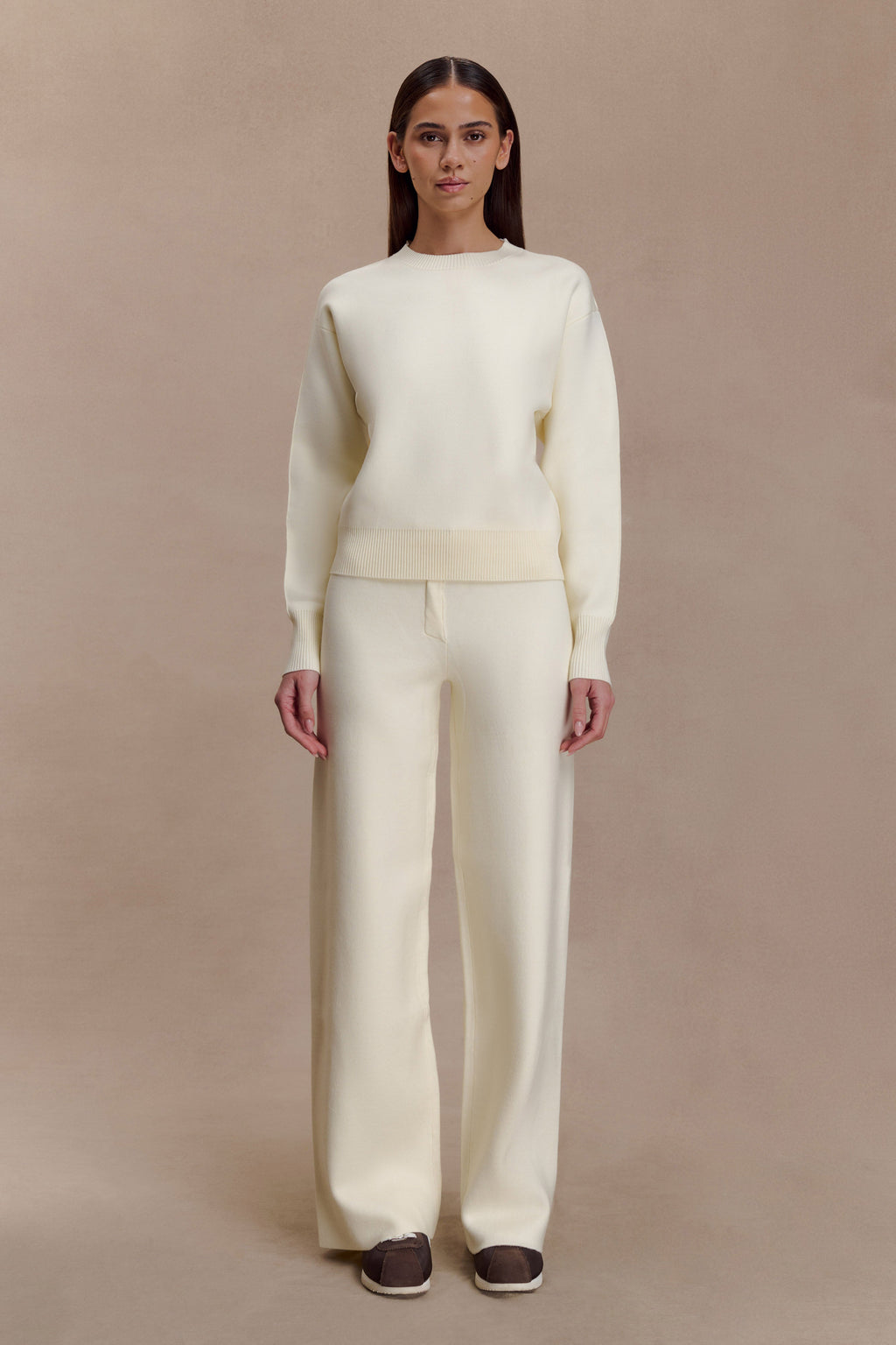 Braxton Cozy Knit Jumper - Ivory