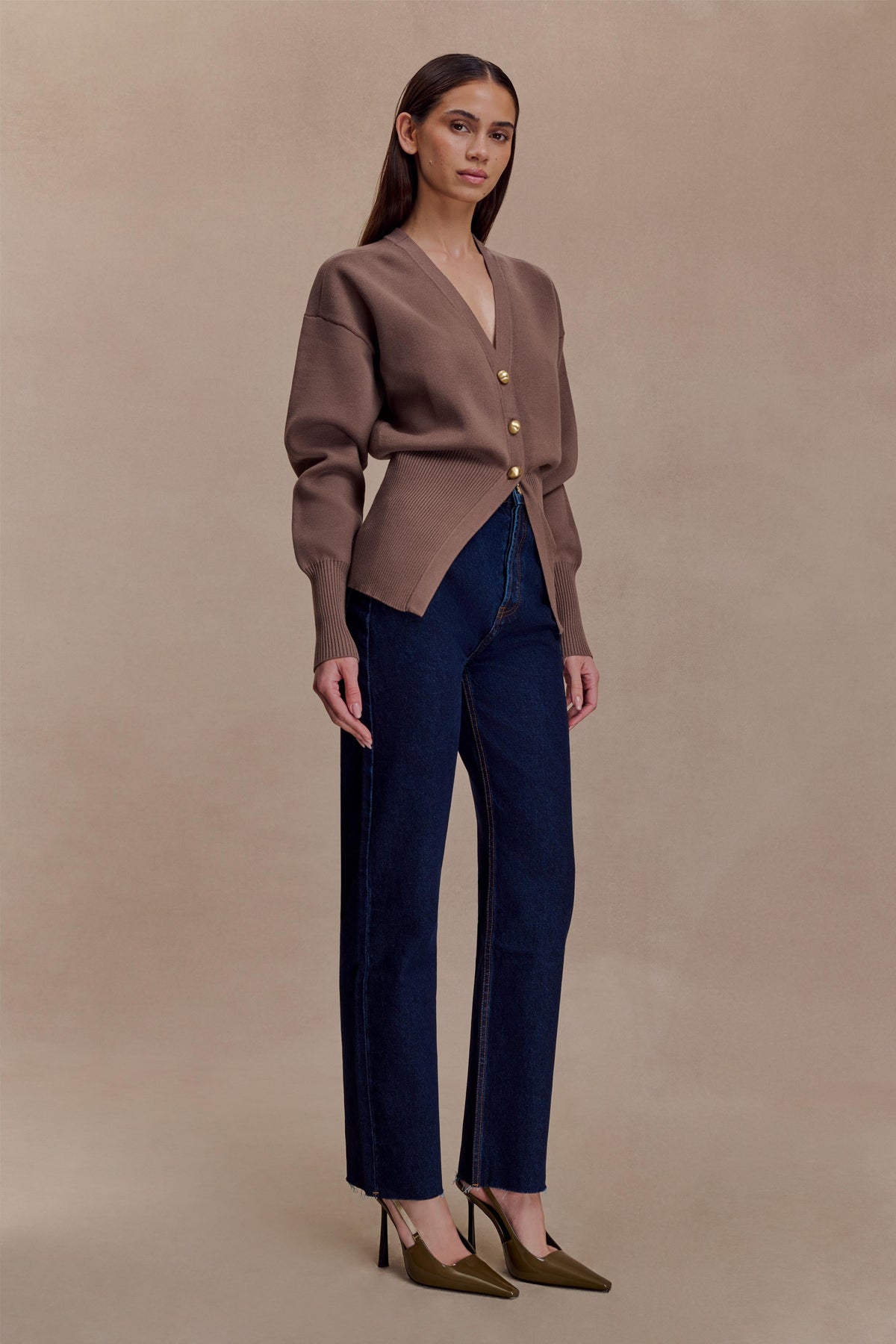Tina Mom Jean - Indigo Blue