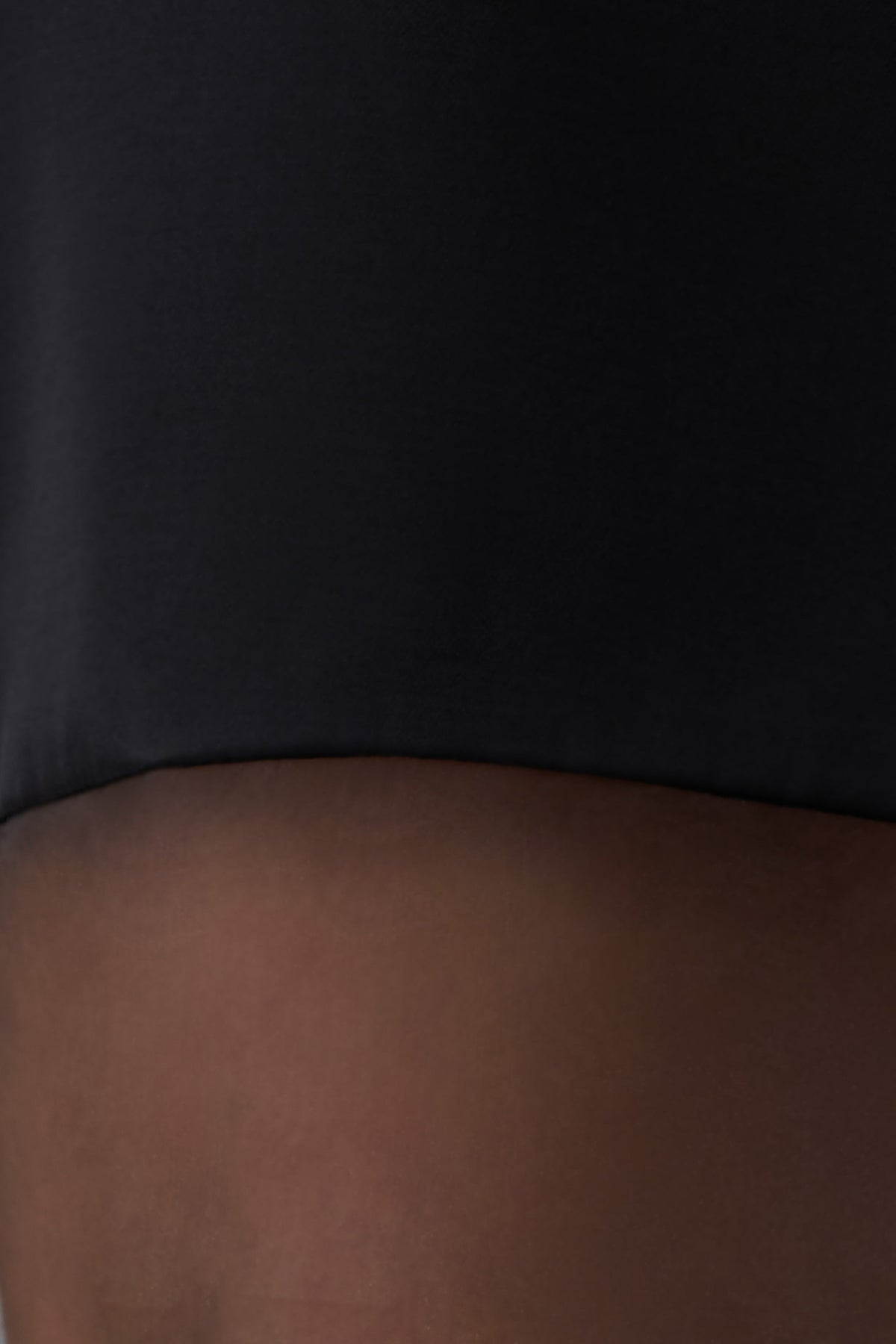 Claudia Sheer Midi Skirt - Black