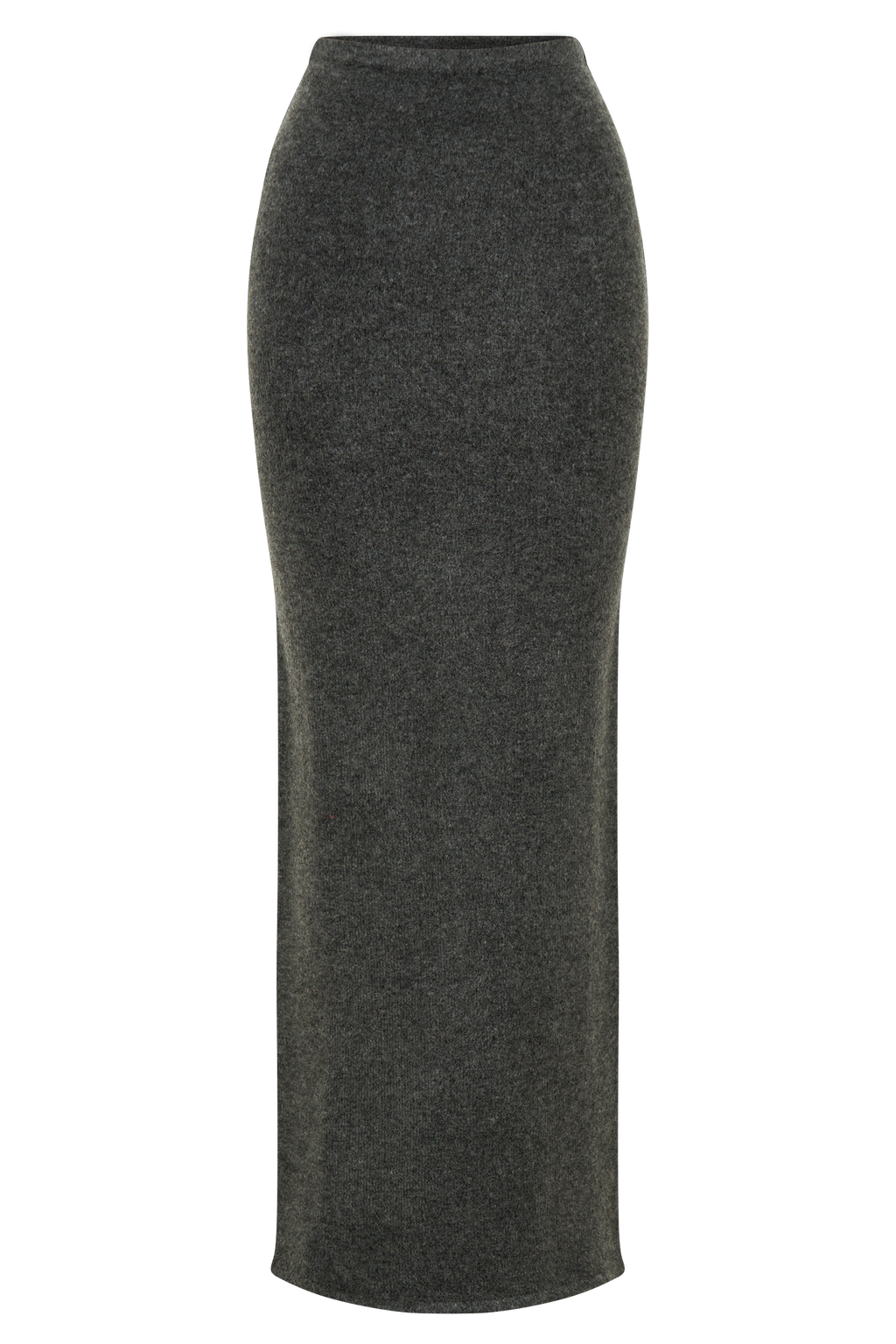 Elise Knit Maxi Skirt - Charcoal Marle