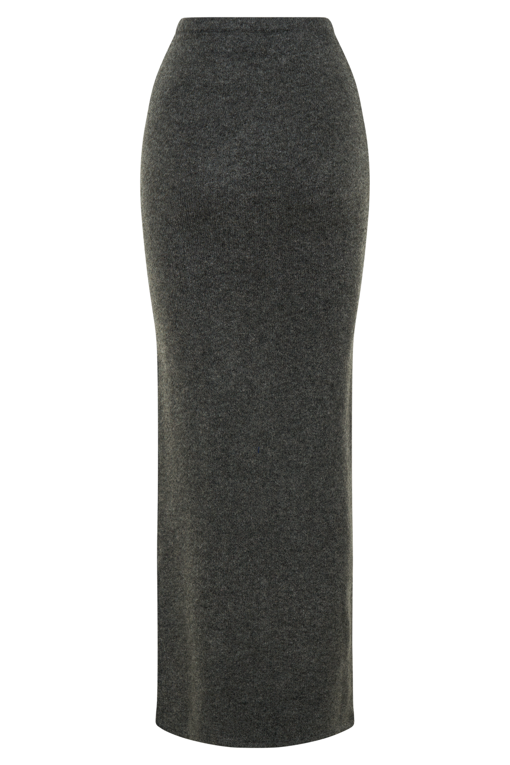 Elise Knit Maxi Skirt - Charcoal Marle