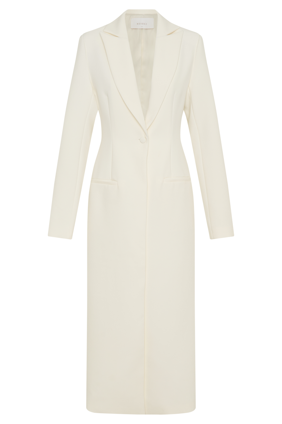 Caviar Suiting Coat - Ivory