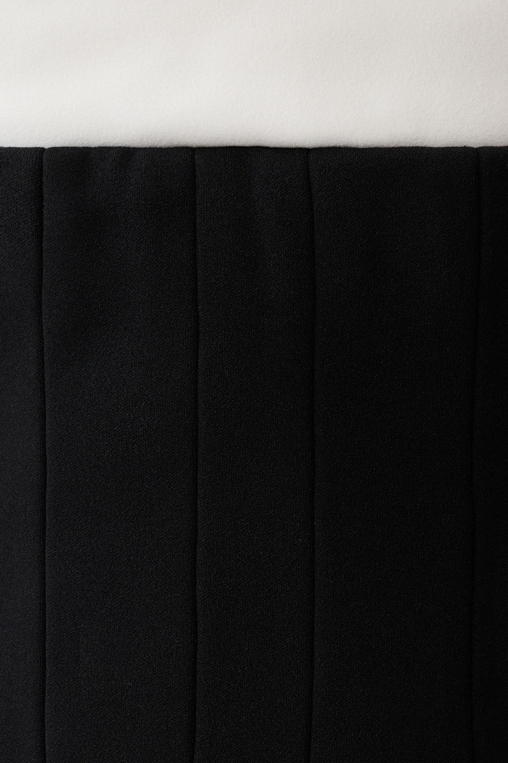 Malika Bust Detail Halter Mini Dress - Black/White