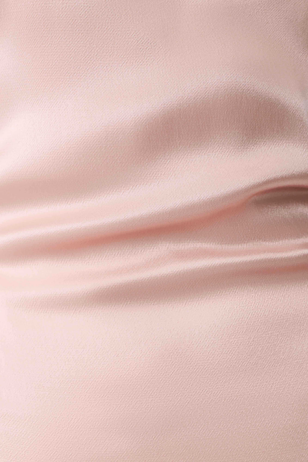 Valencia Open Back Satin Maxi Dress - Peach