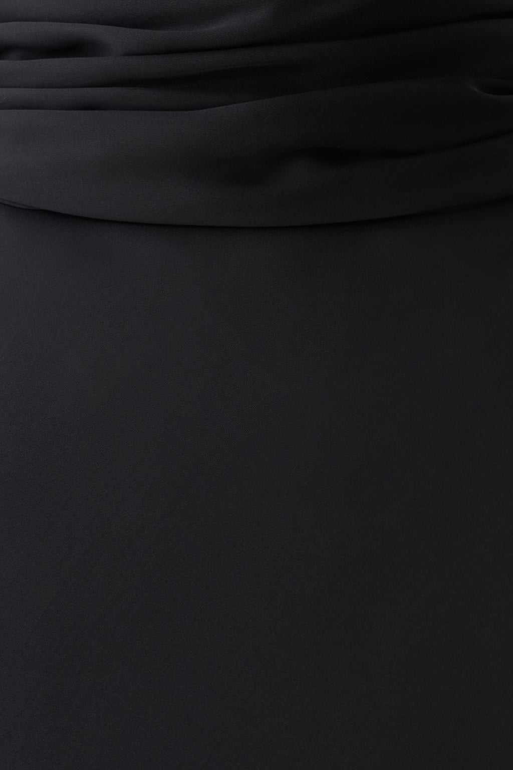 Destiny Cut Out Satin Maxi Dress - Black