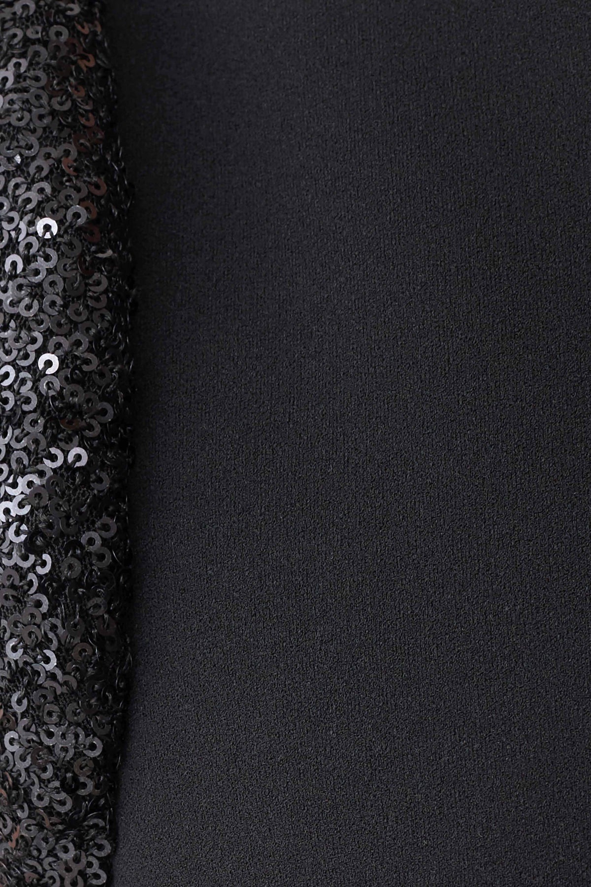 Elsie Crepe Maxi Dress With Beaded Straps - Black