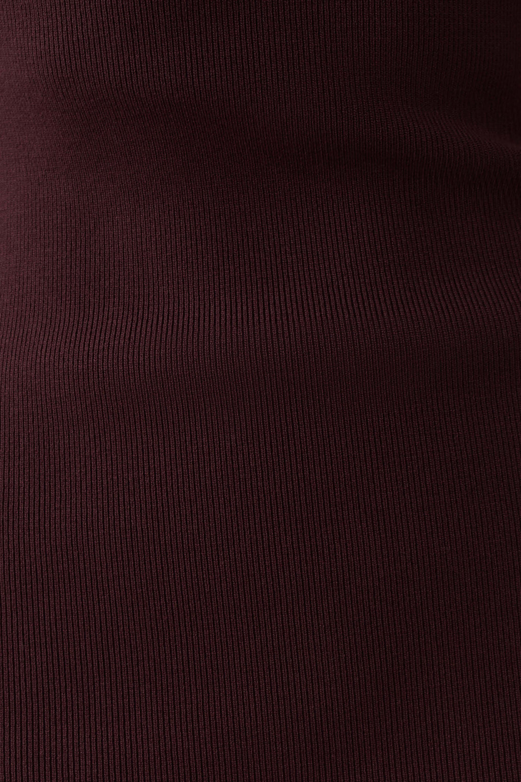 Darla Deep V Knit Maxi Dress - Chocolate