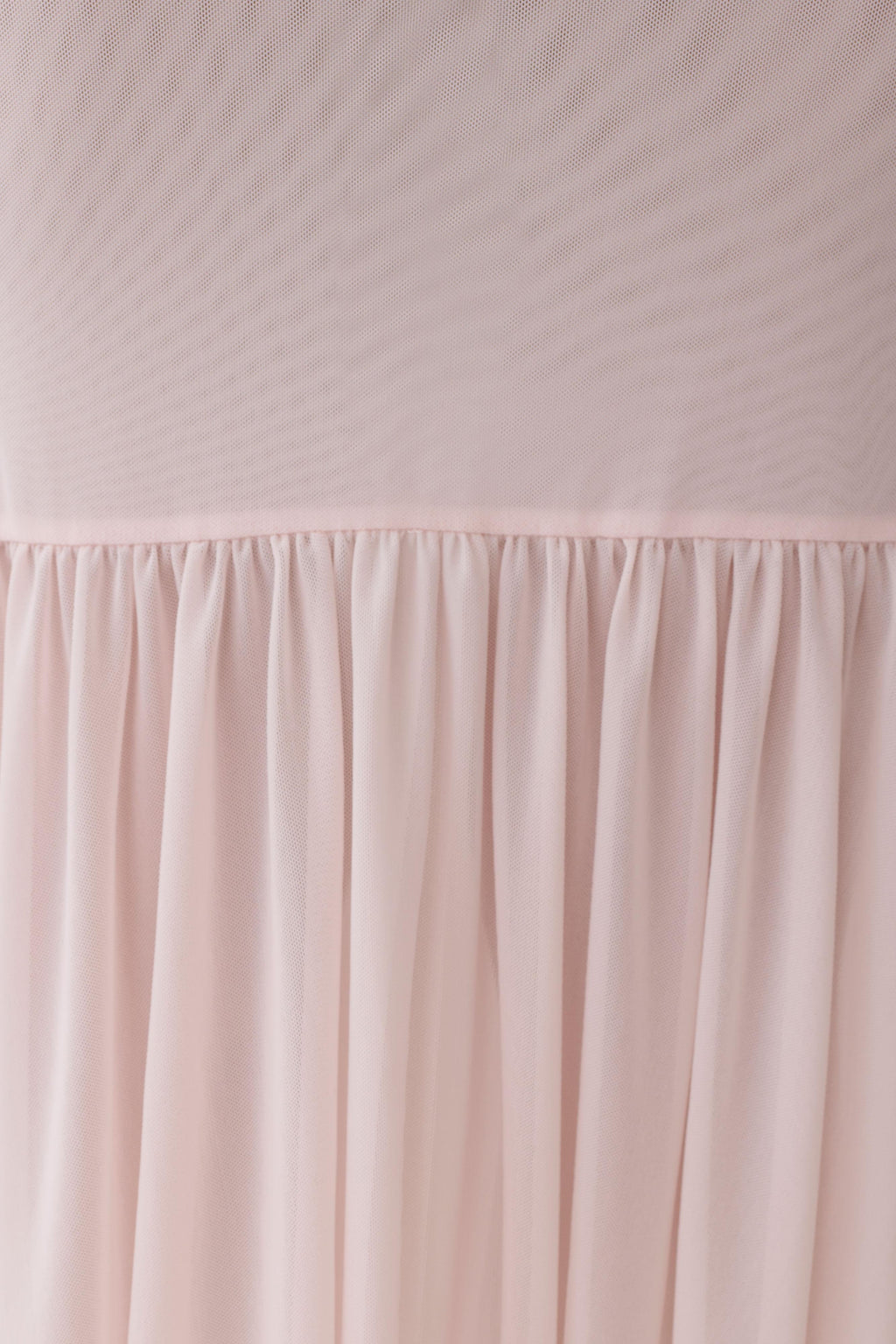 Milana Mesh Midi Off Shoulder Dress - Pale Pink