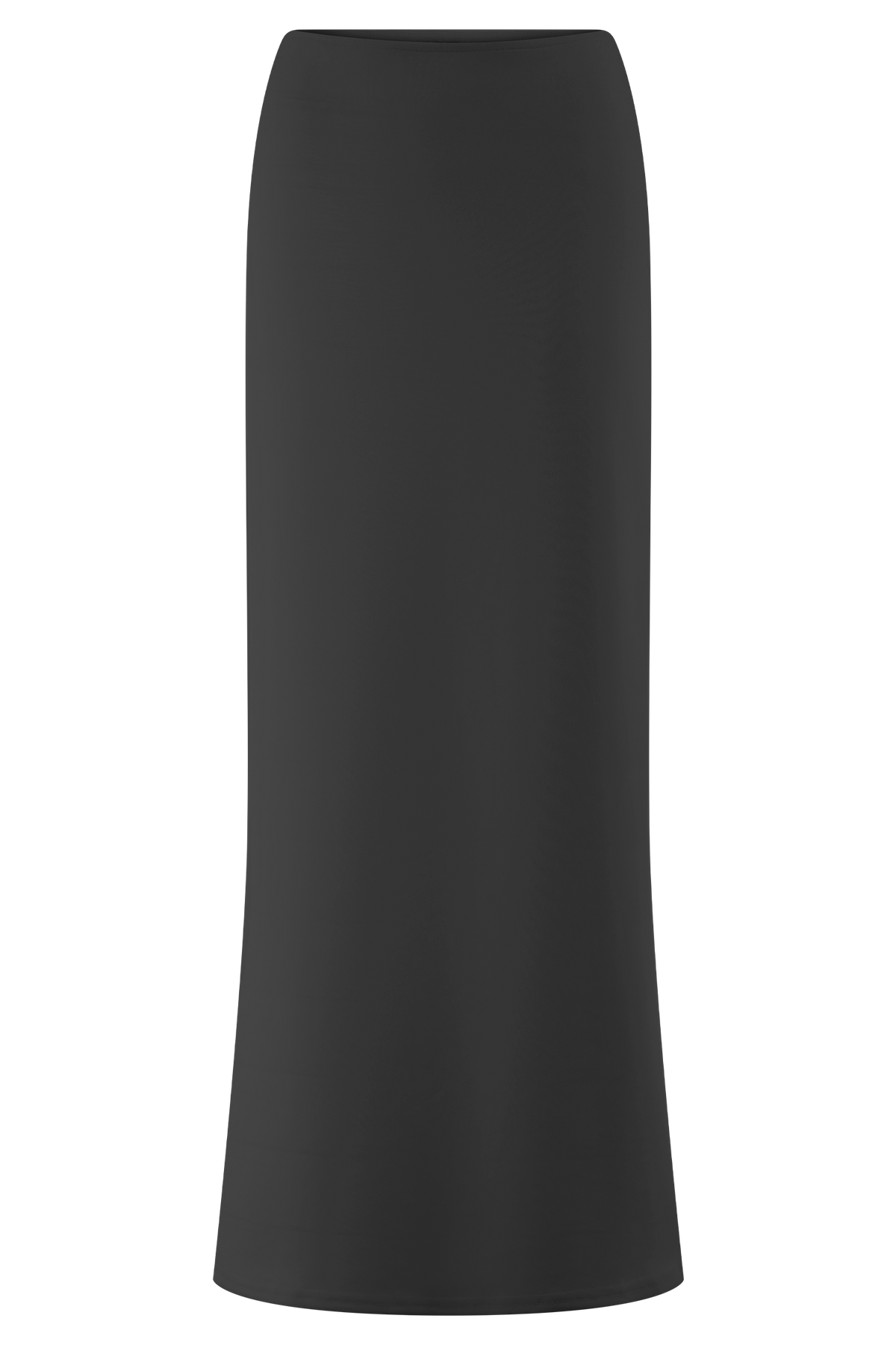 Eris Scuba Jersey Maxi Skirt - Black