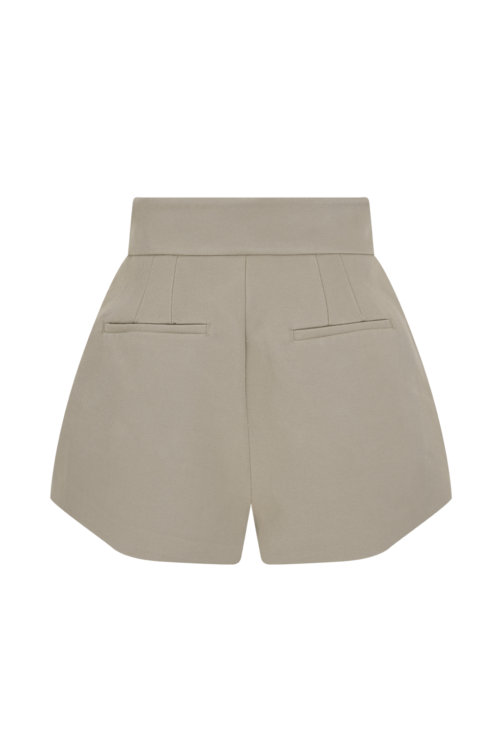 Alden High Waisted Short - Pebble