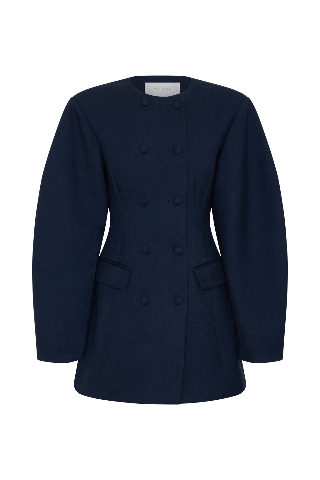 Beatrice Blazer Mini Dress - Navy