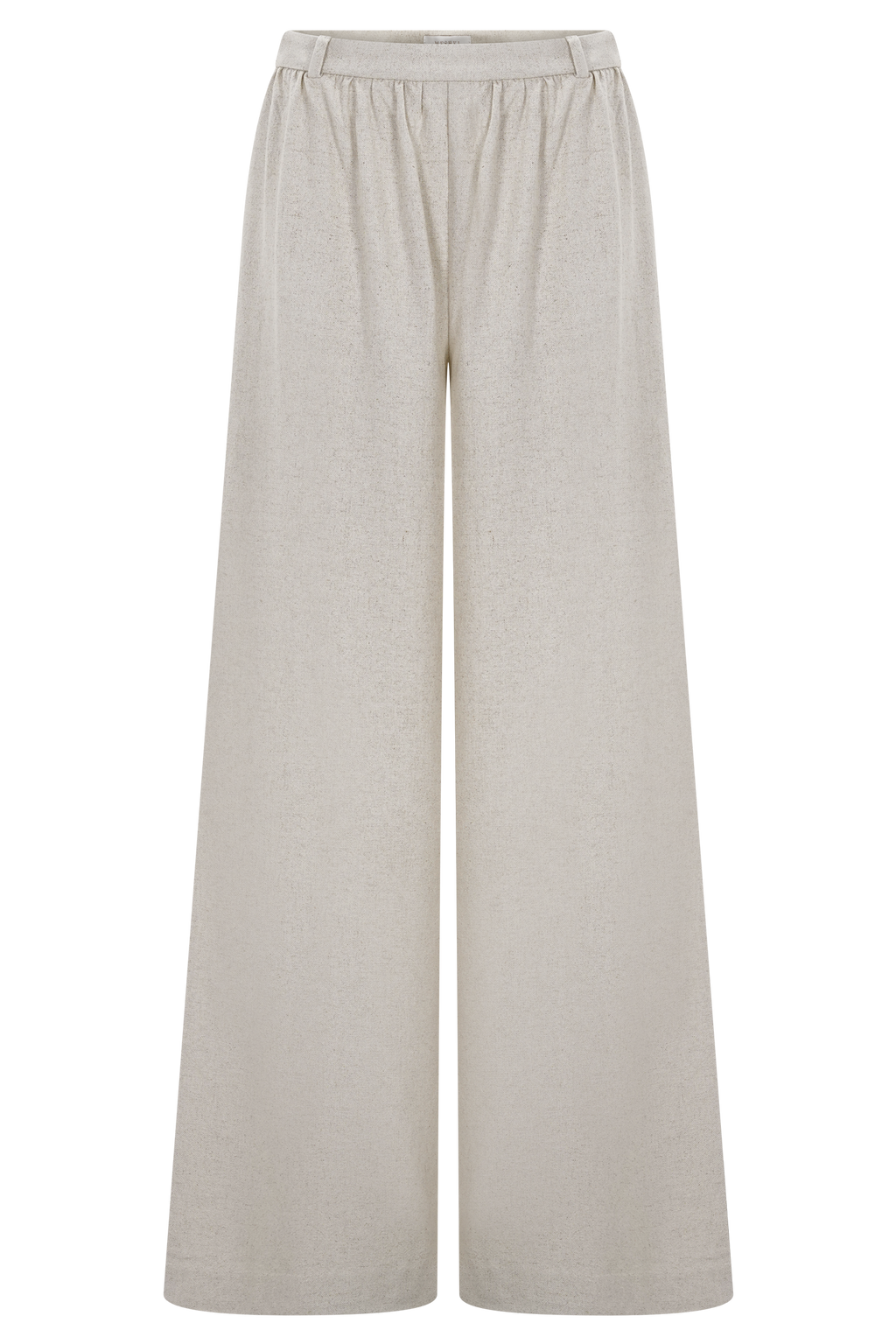 Gabby Straight Leg Linen Pants - Natural