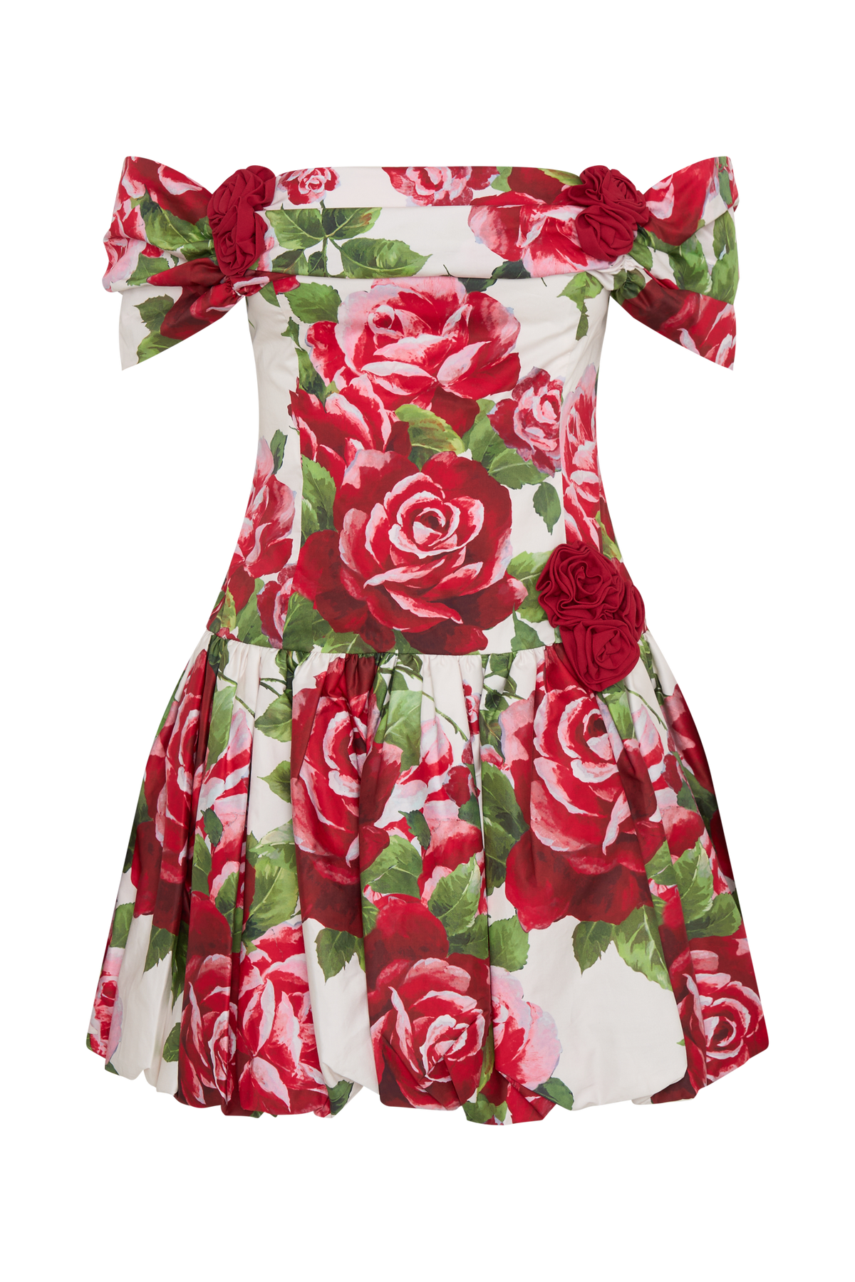 Giovanna Off Shoulder Mini Dress - Sonia Rose Print