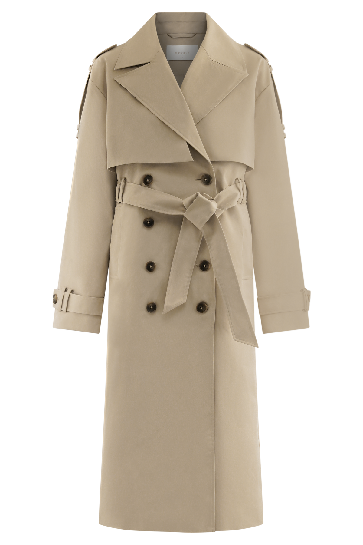 Lois Twill Trench Coat - Camel