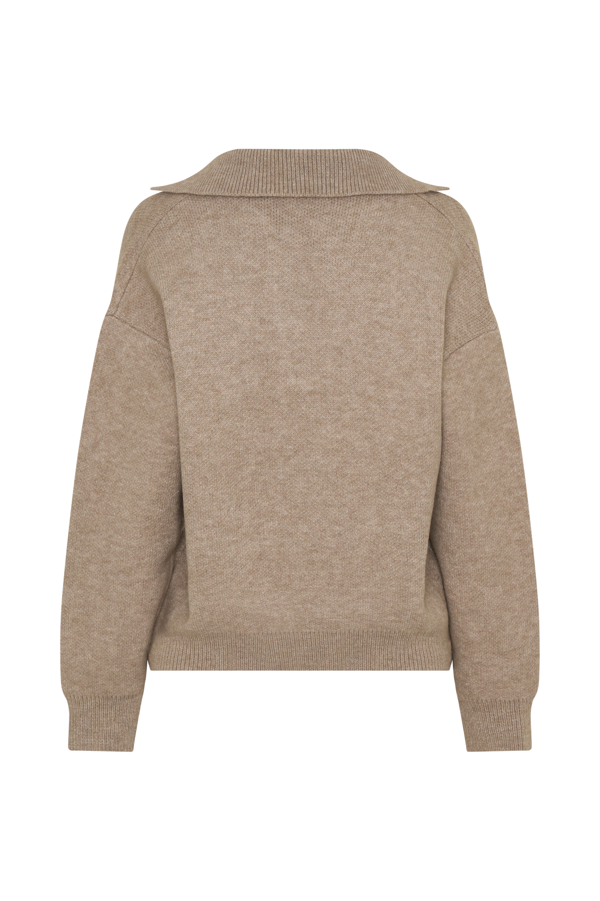 Luca Knit Jumper - Beige Marle