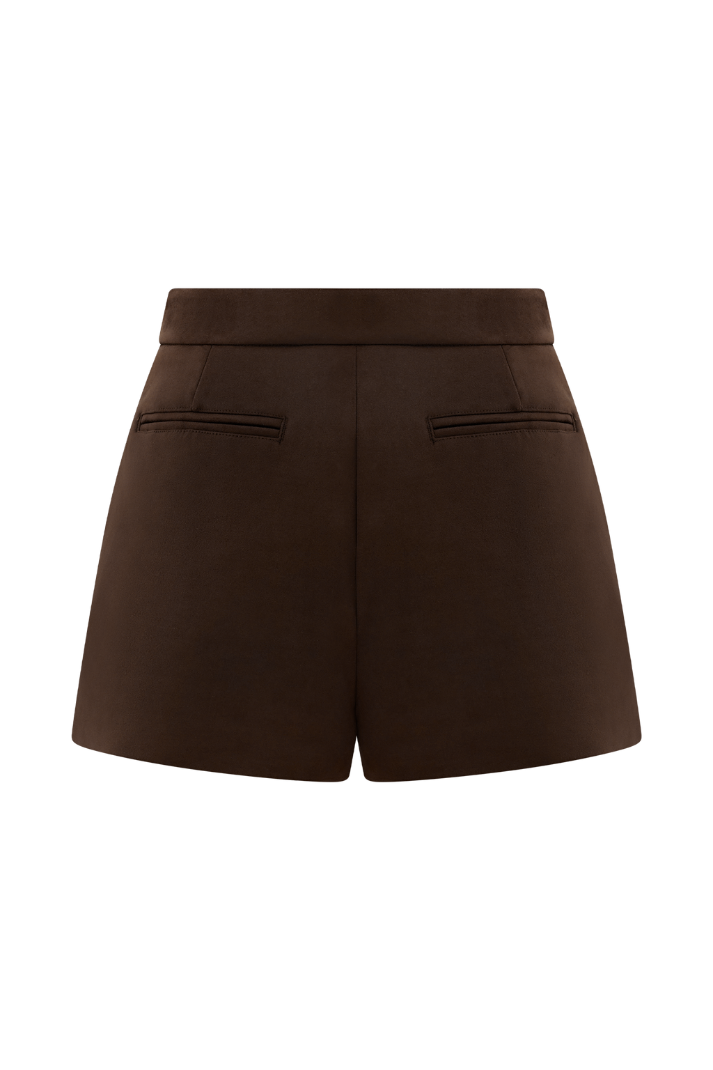 Sally Faux Suede Short - Milk Chocolate