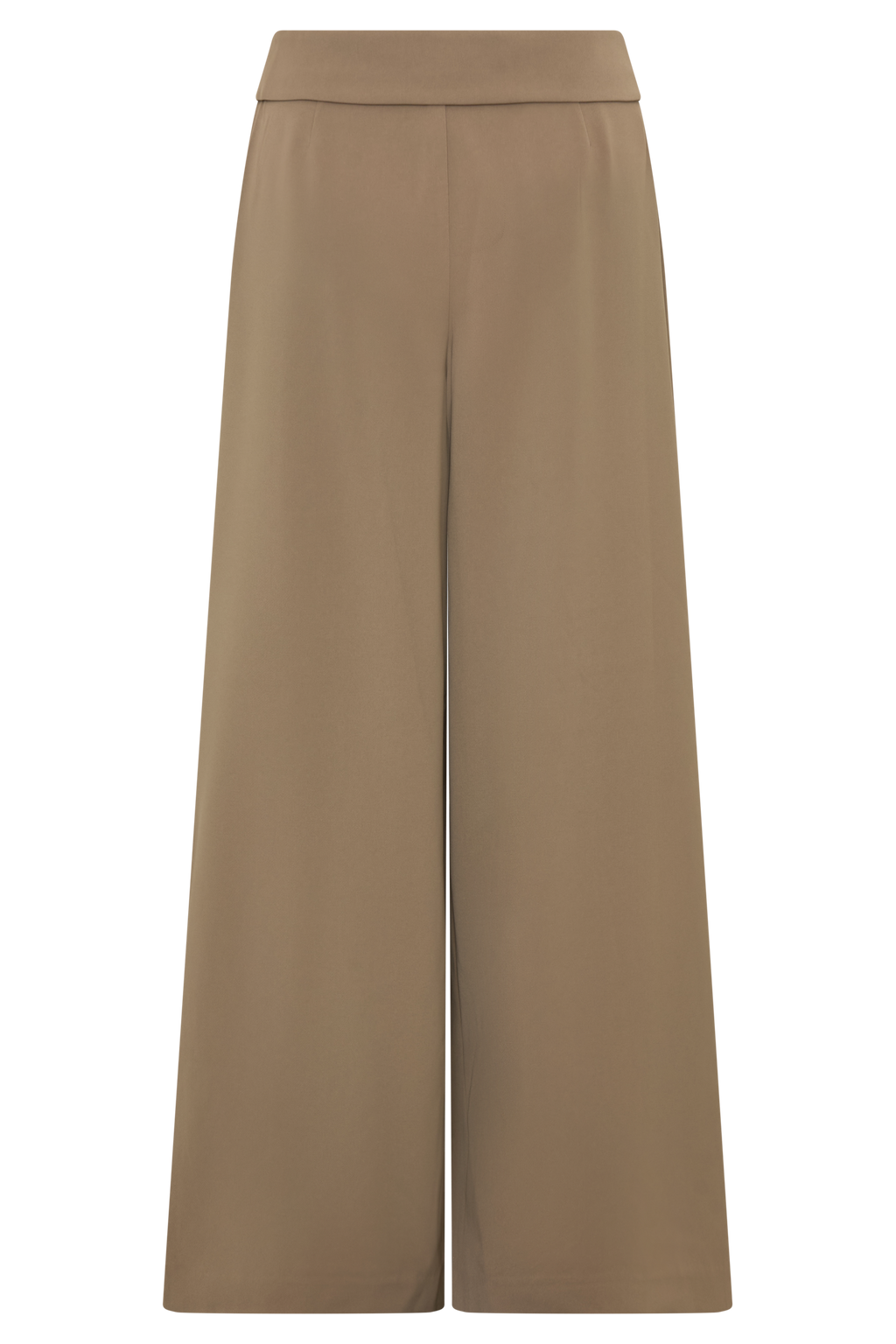 Tanya Wide Leg Suiting Pants - Camel