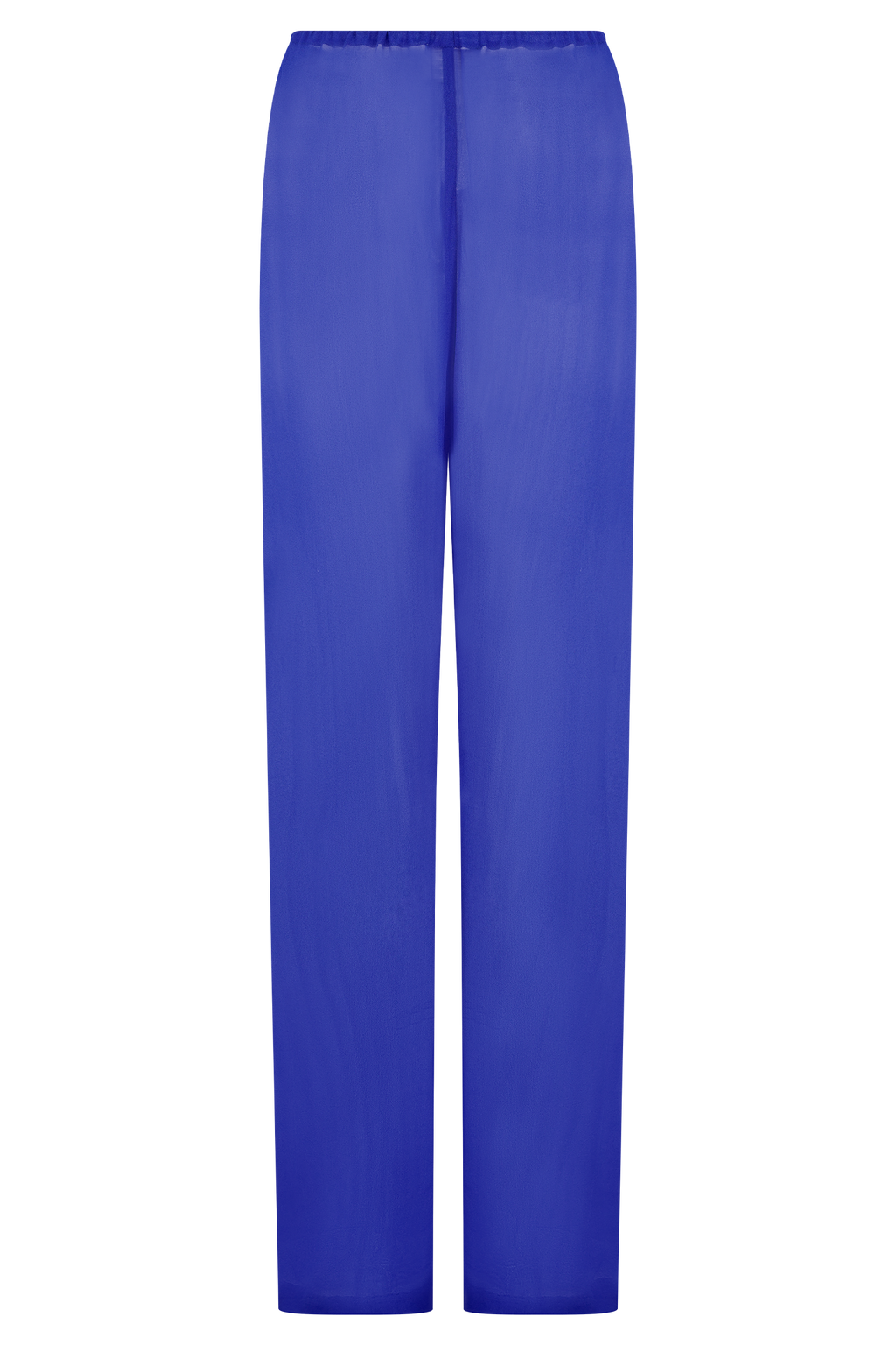 Tonya Sheer Straight Leg Pant - Cobalt Blue