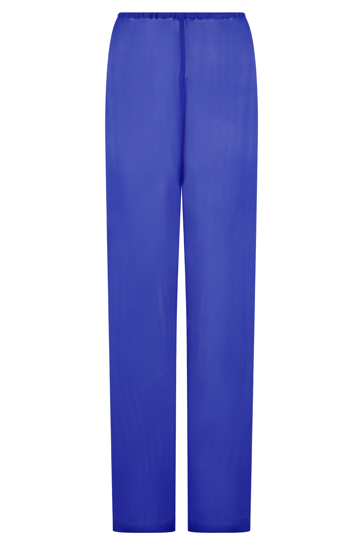 Tonya Sheer Straight Leg Pant - Cobalt Blue