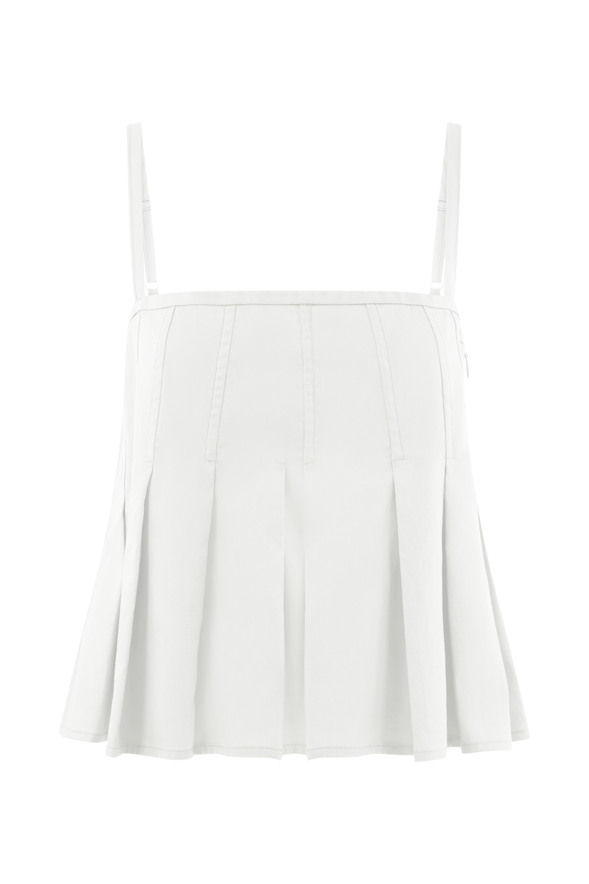Mae Cotton Top - White