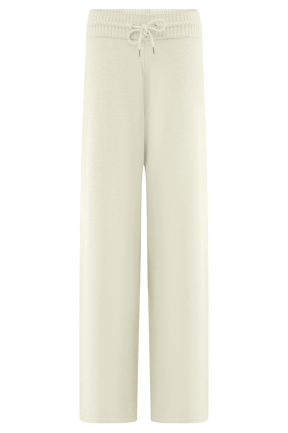 Natalya Knit Wide Leg Pants - Ivory