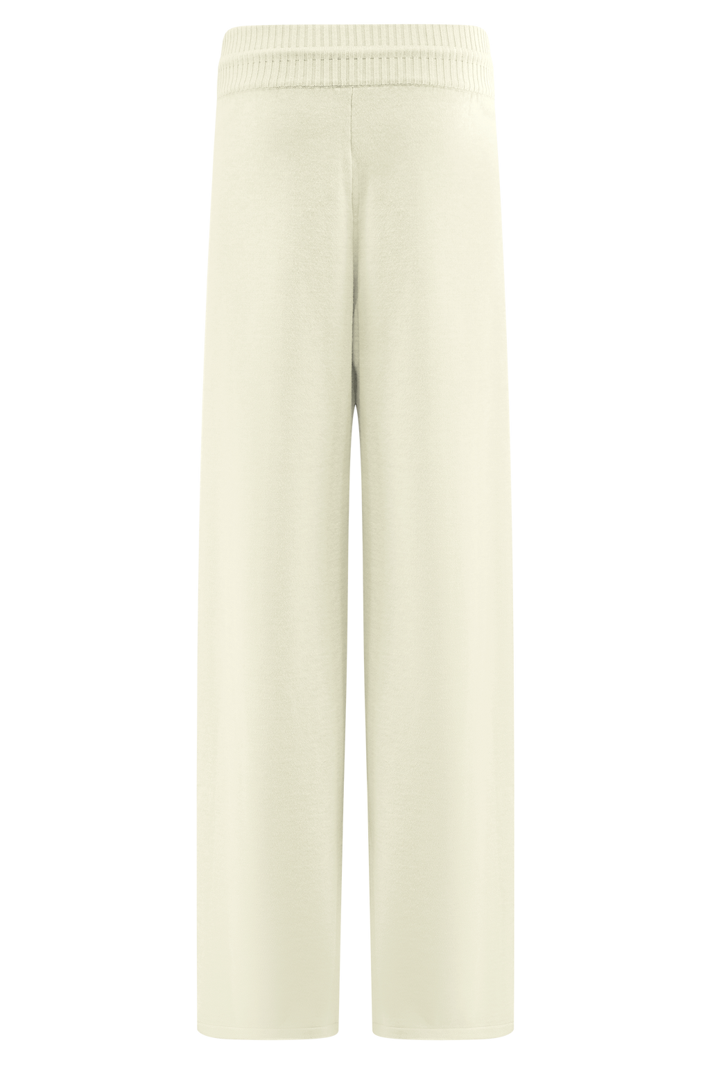 Natalya Knit Wide Leg Pants - Ivory