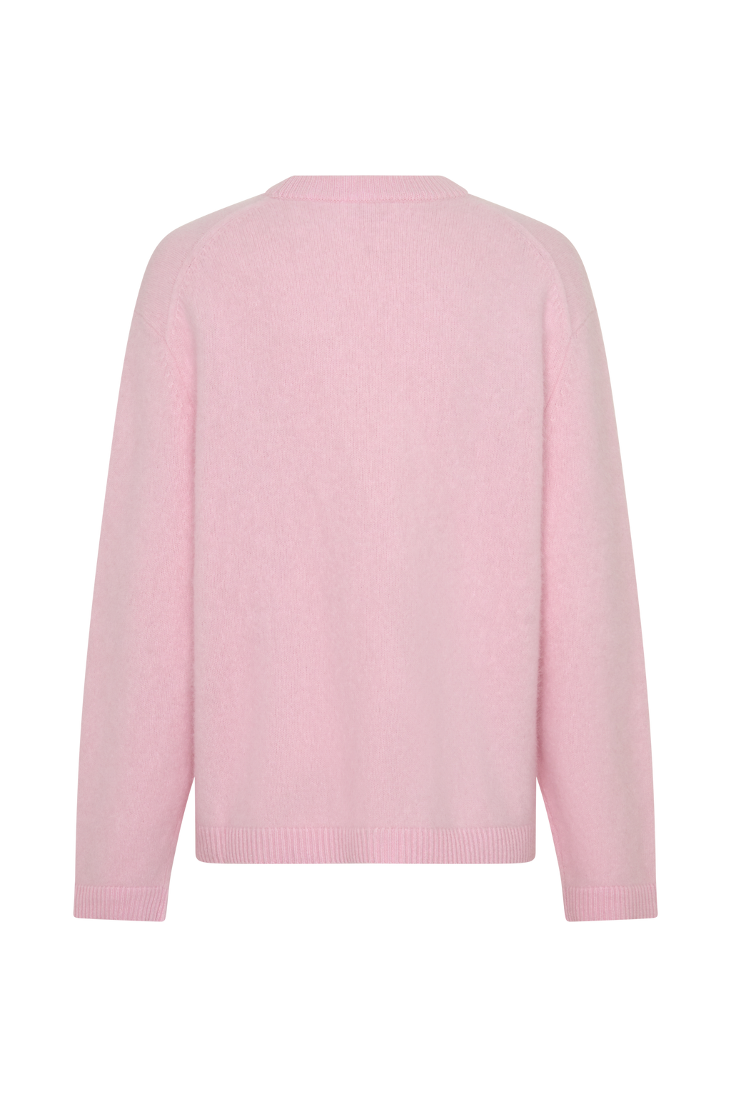 Viviane Fluffy Knit Jumper - Baby Pink