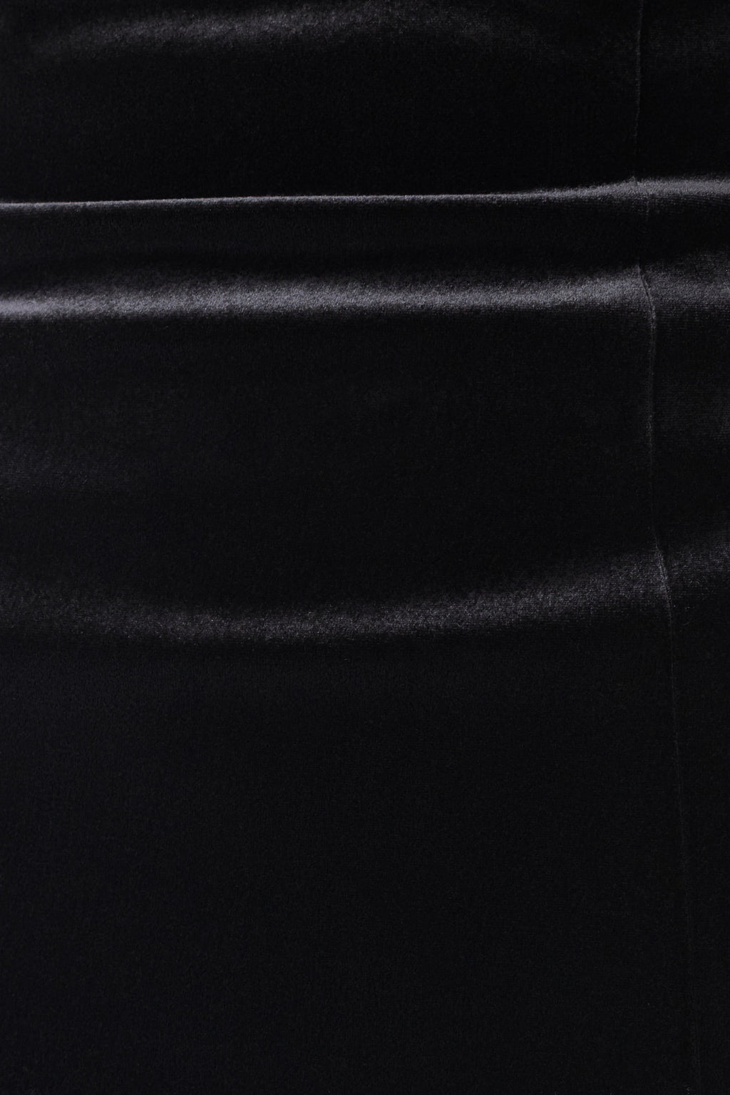 Ariana Abstract Neck Velvet Maxi Dress - Black